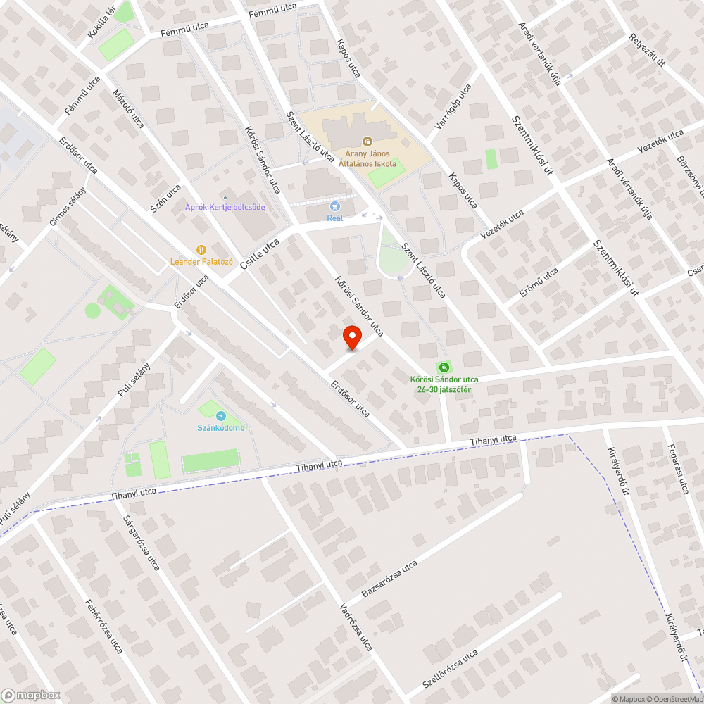 Nincs utcanévtábla bejelentés helye