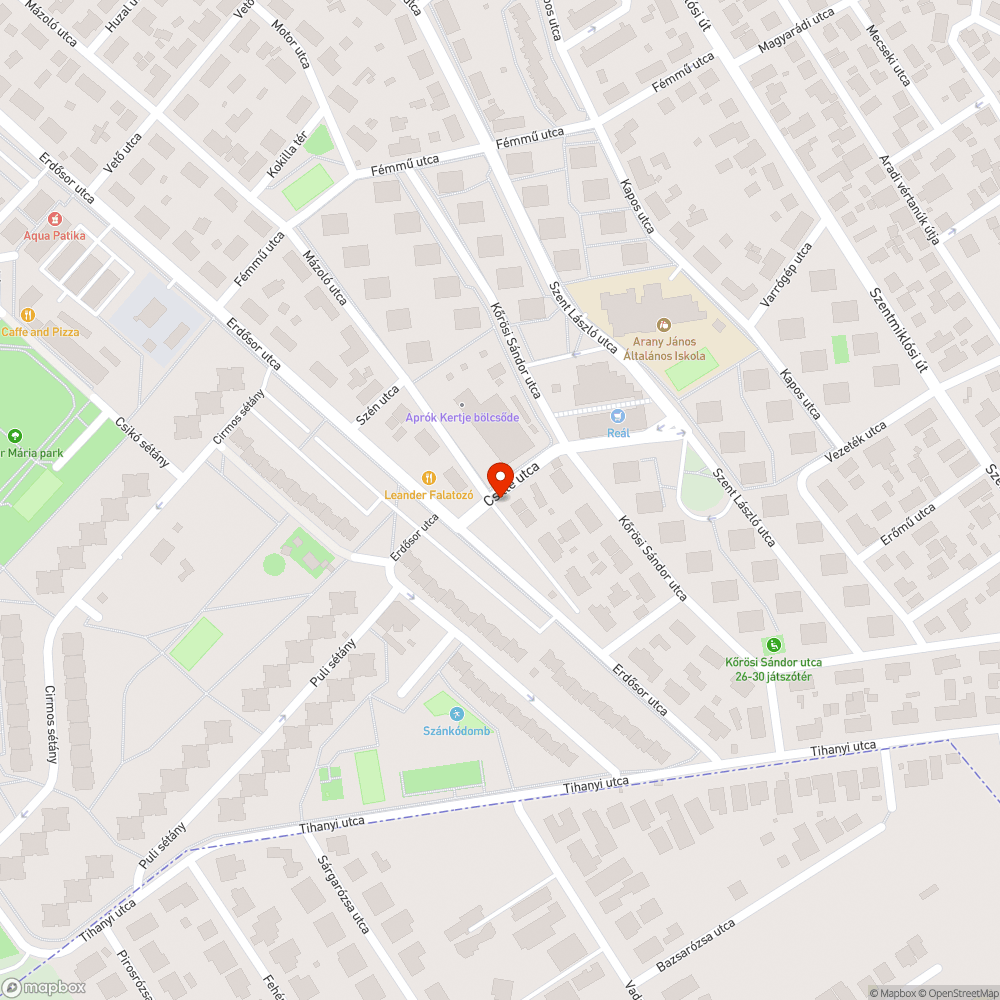 Kifakult, takart EAK bejelentés helye