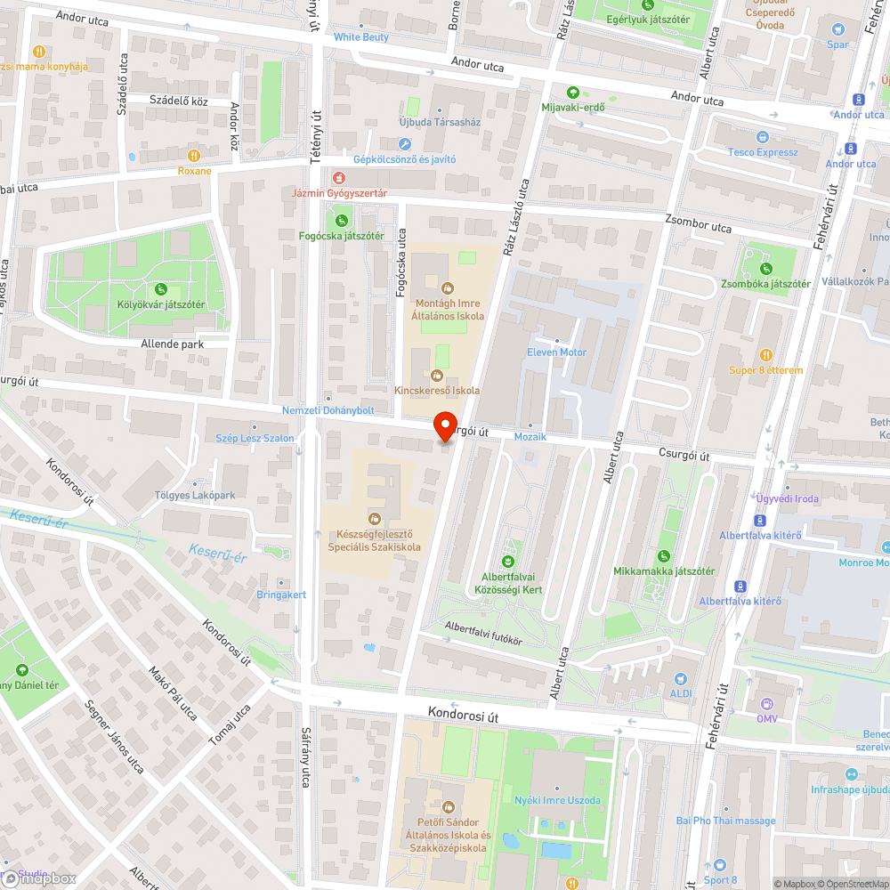 Szemetes Főtáv telek bejelentés helye