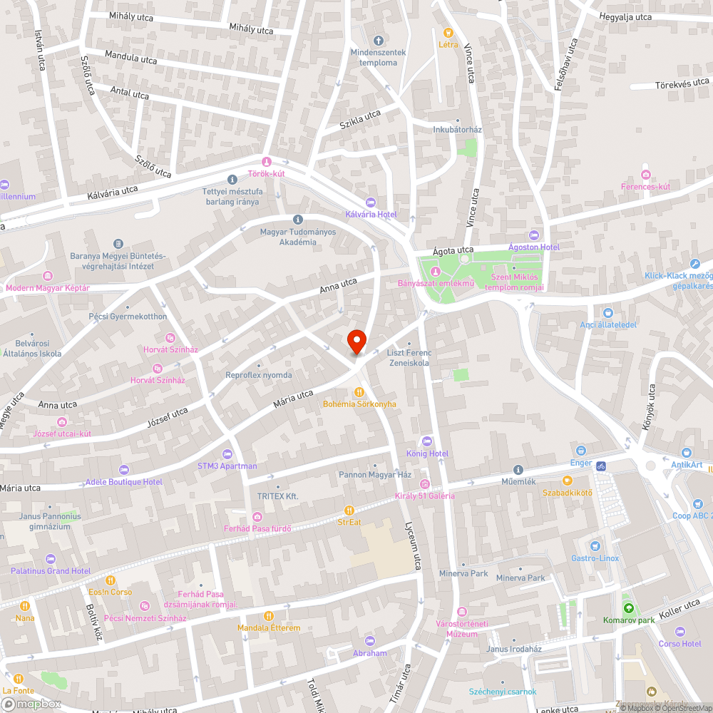 Kiégett lámpa bejelentés helye