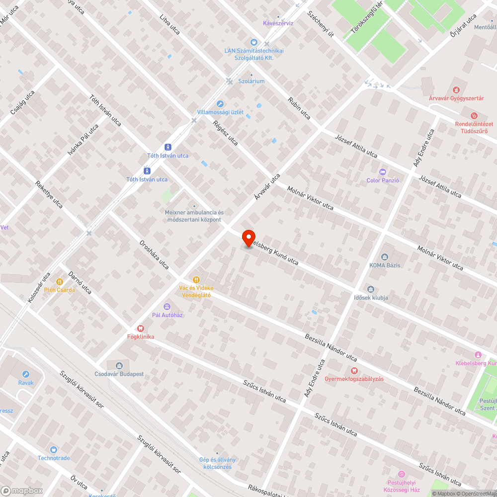 Rozsdás vasszekrény bejelentés helye