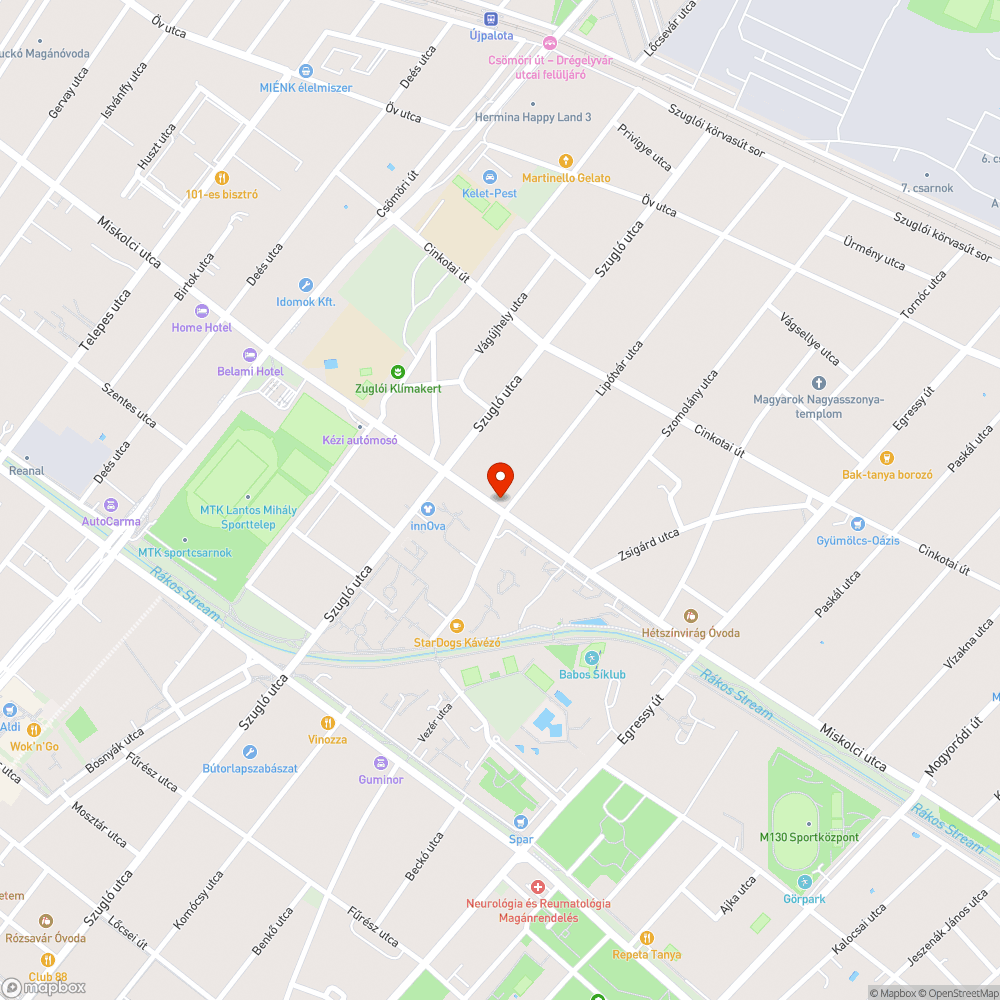 Magas járdaszegély bejelentés helye