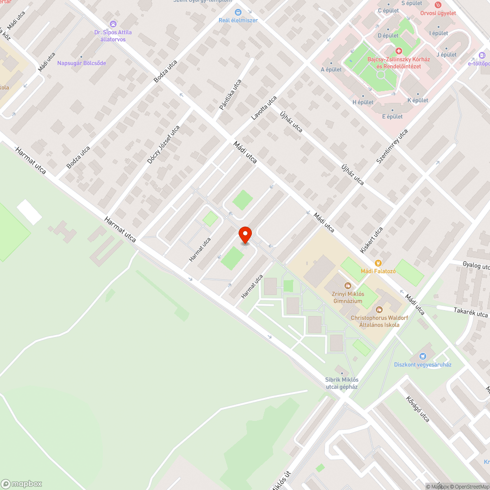 Beüzemeletlen kerékpártároló bejelentés helye