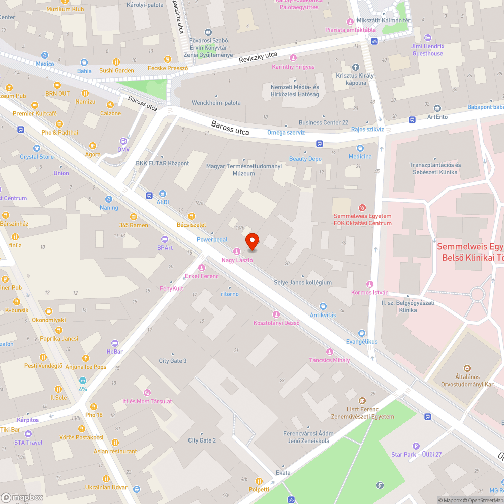 Hiányzó pollerek bejelentés helye