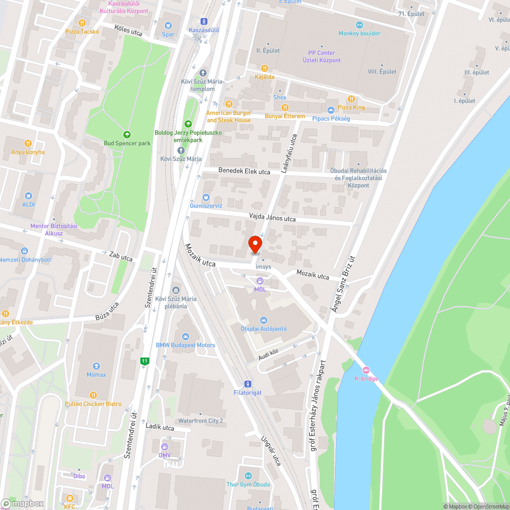 Kerékpárútra fordított betonelem bejelentés helye