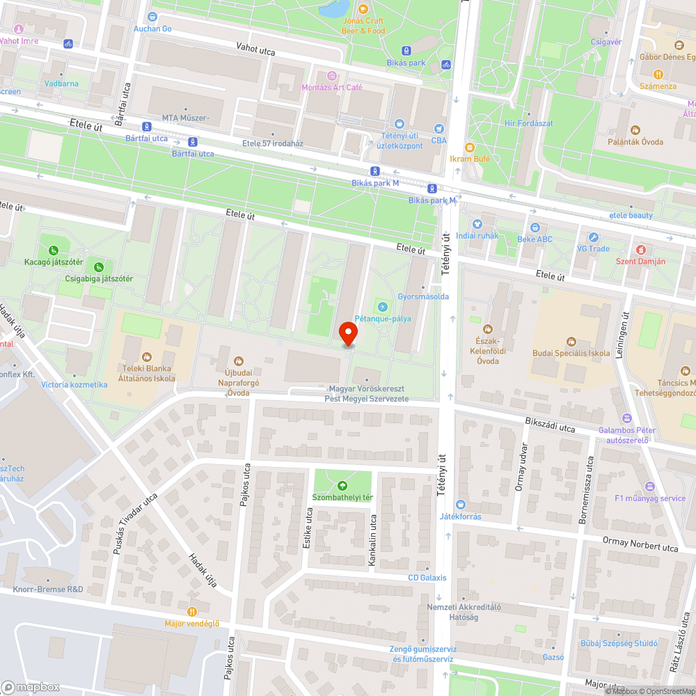 Graffitis trafóház bejelentés helye