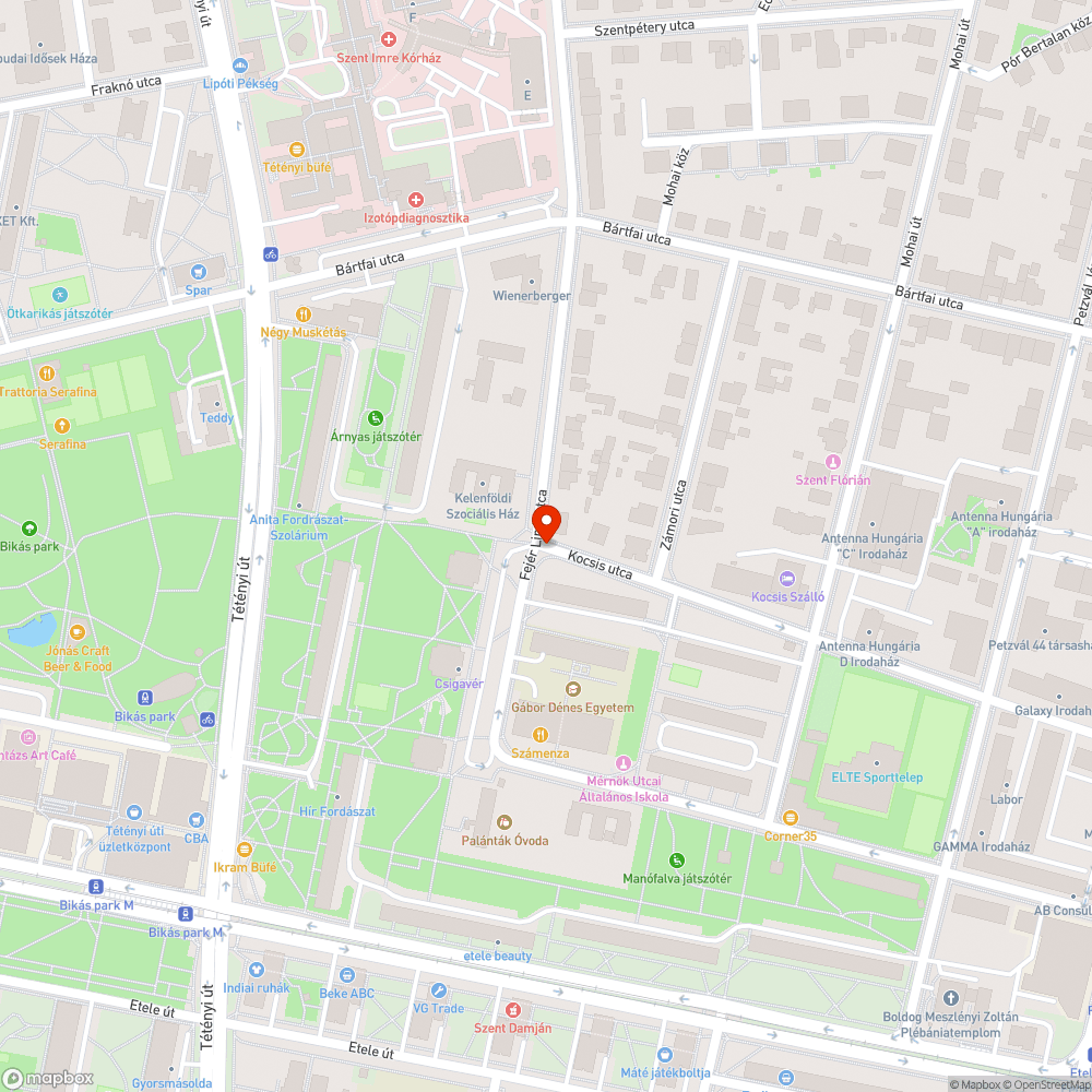 Hiányzó járdarész bejelentés helye