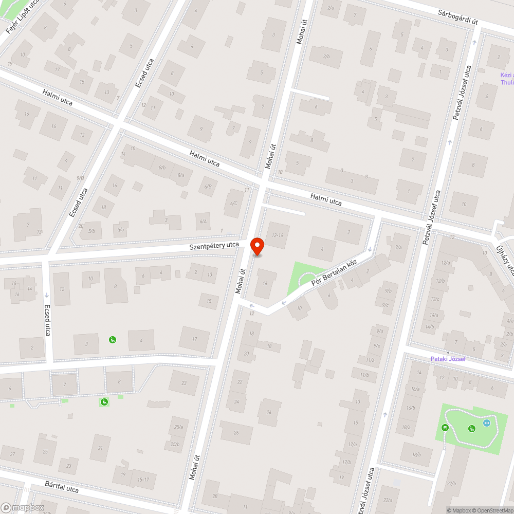 Megdőlt, megsüllyedt fedlap bejelentés helye