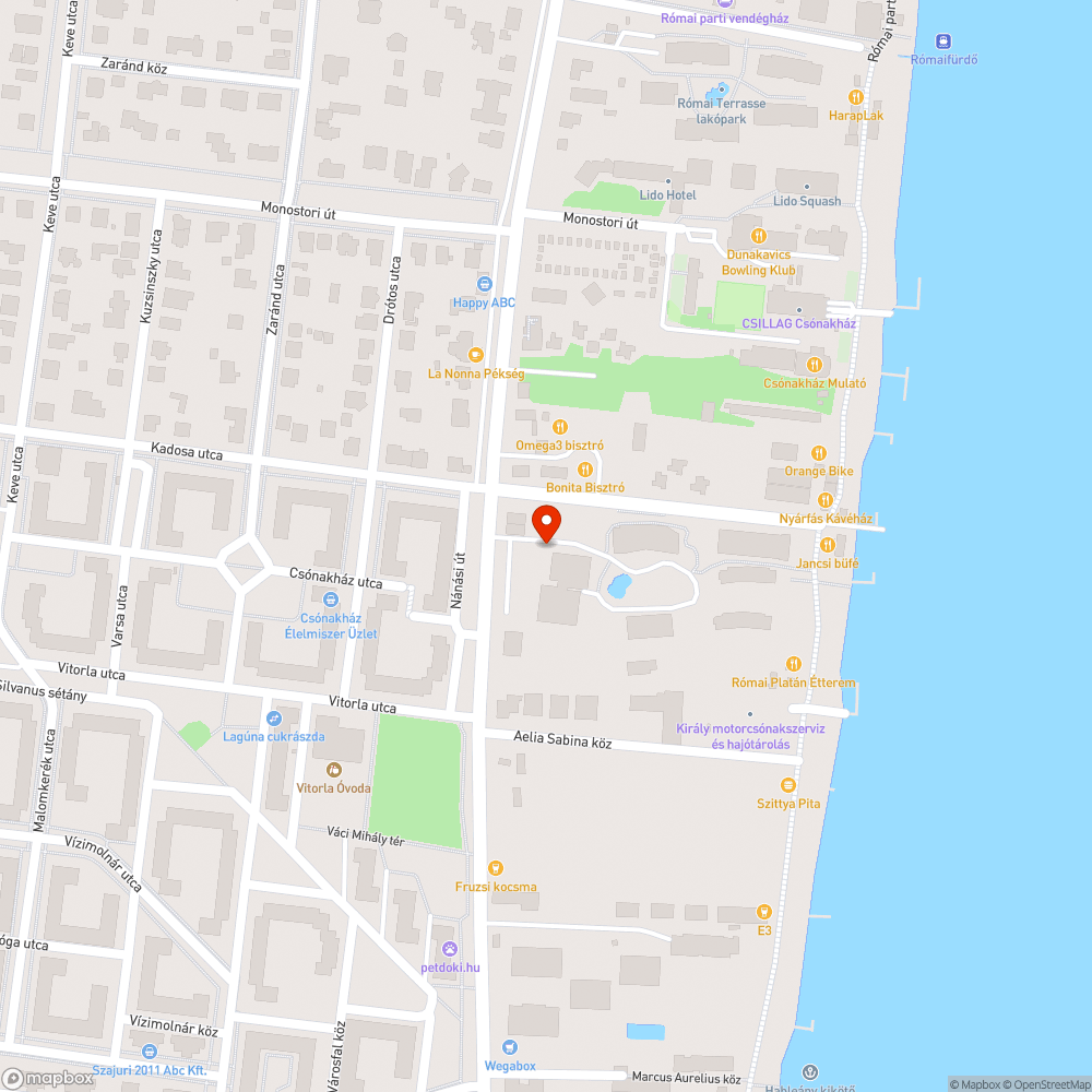 Leszakadt szemetes bejelentés helye