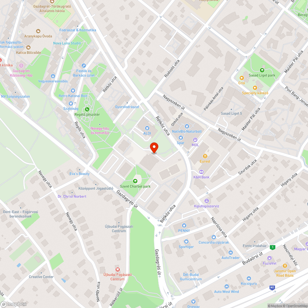 Fehér Peugeot 307 a Nagyszeben téren bejelentés helye