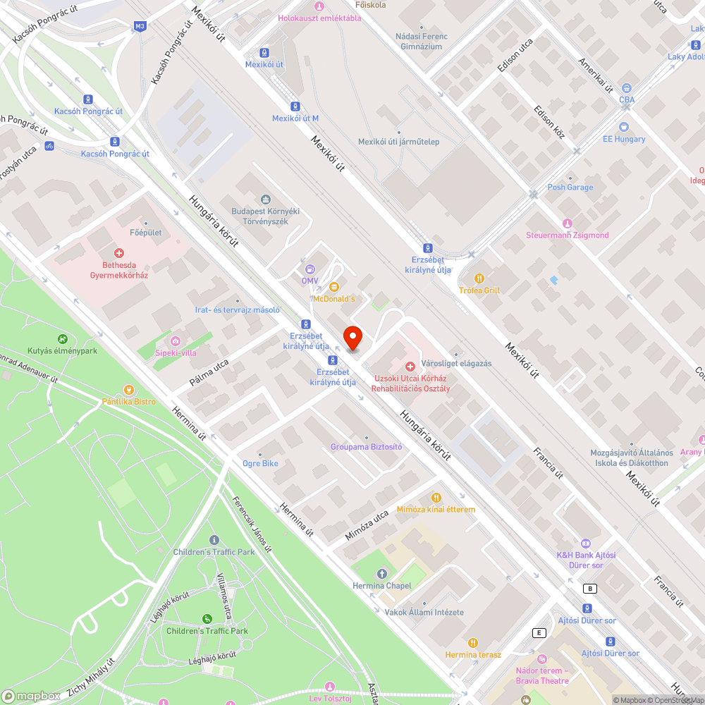 Elfordult jelzőlámpa bejelentés helye