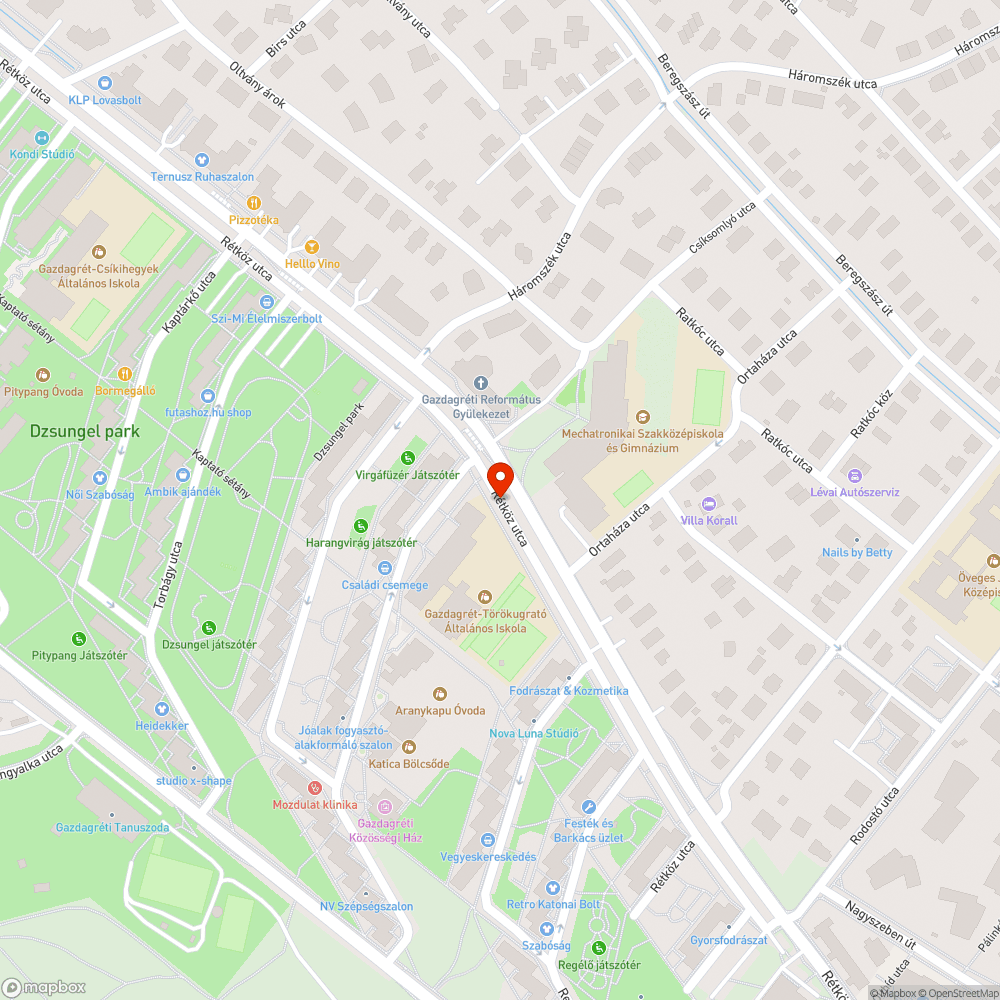 Elhagyott Mondeo bejelentés helye