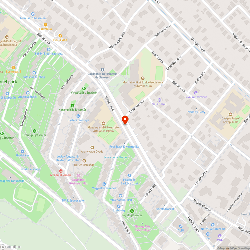 Elhagyott Jaguar bejelentés helye