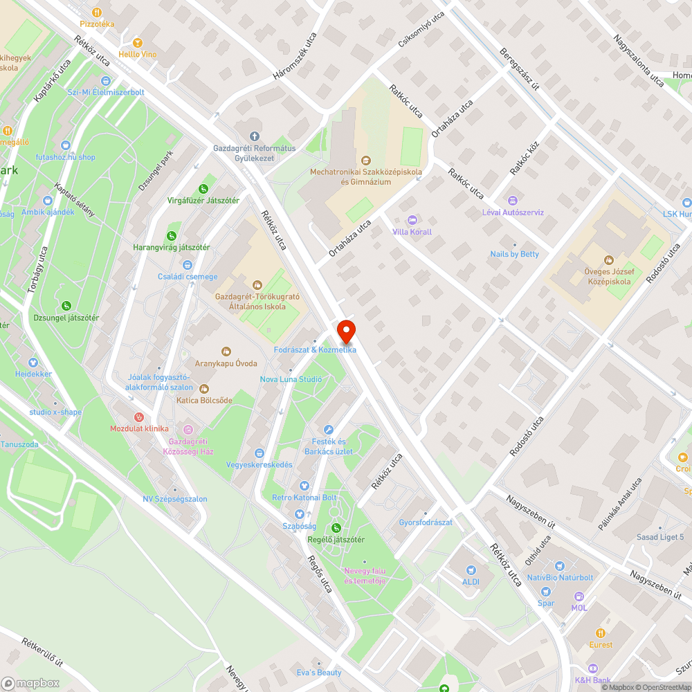 Elhagyott Octavia bejelentés helye