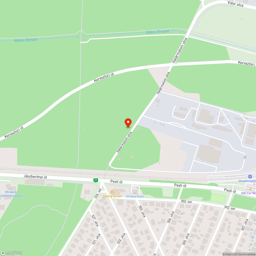 szemét az erdőben bejelentés helye