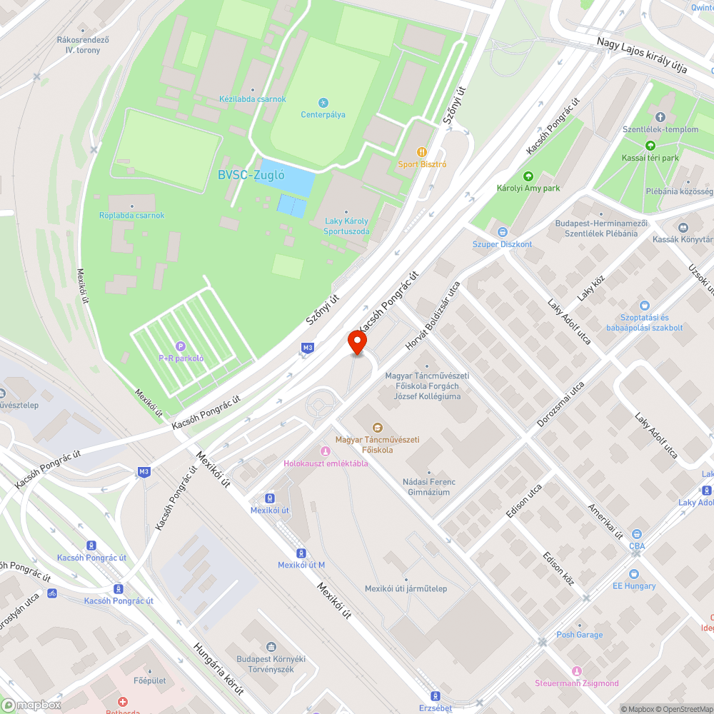 Hiányzó aknafedők! bejelentés helye