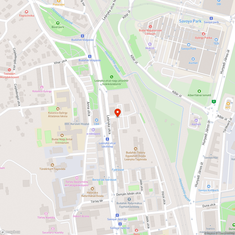 Rossz helyre tett oszlopok bejelentés helye