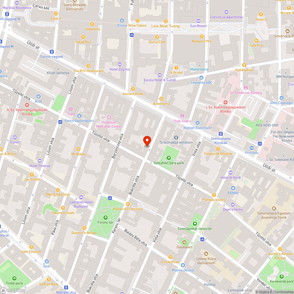 Kidőlt oszlop bejelentés helye