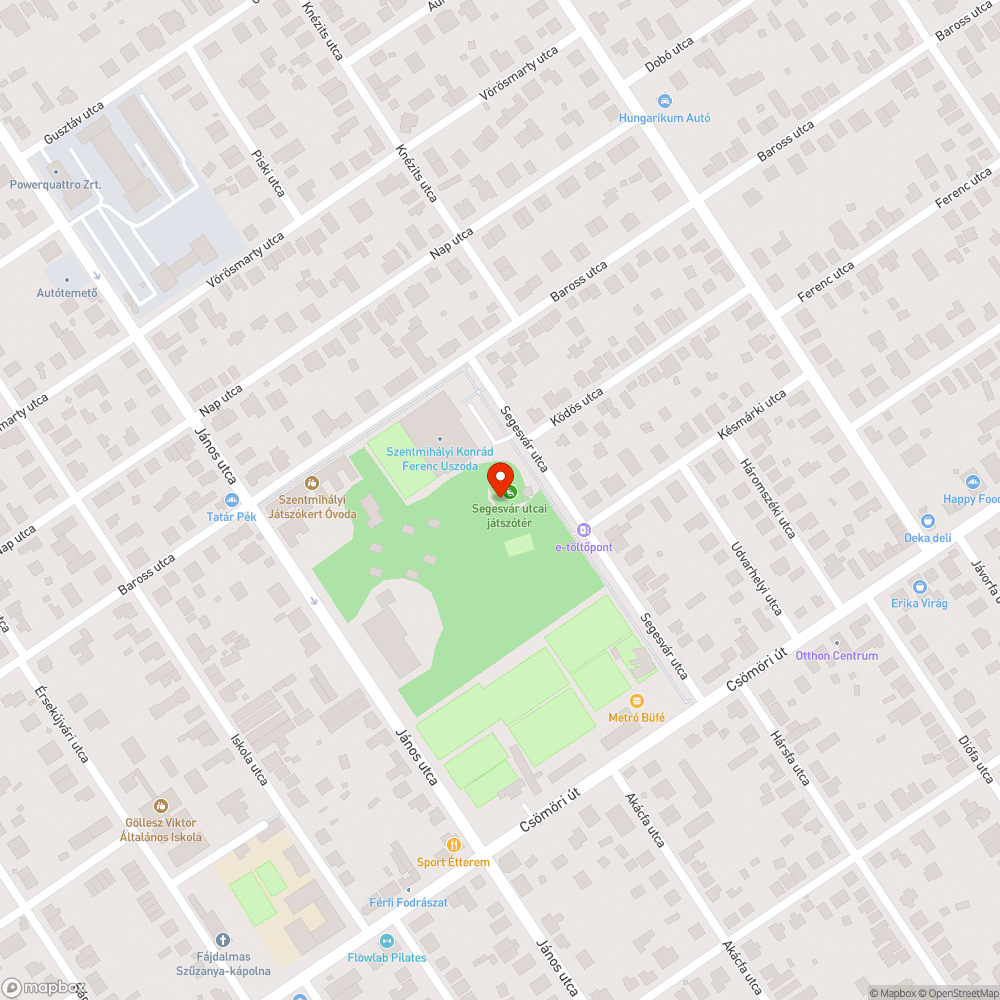 Hiányzó deszka bejelentés helye