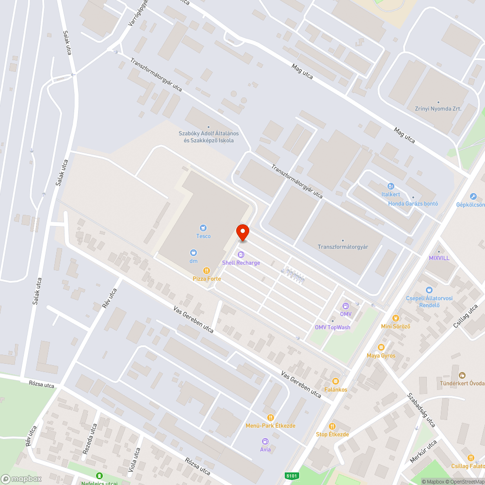 Alacsony tűzcsap bejelentés helye