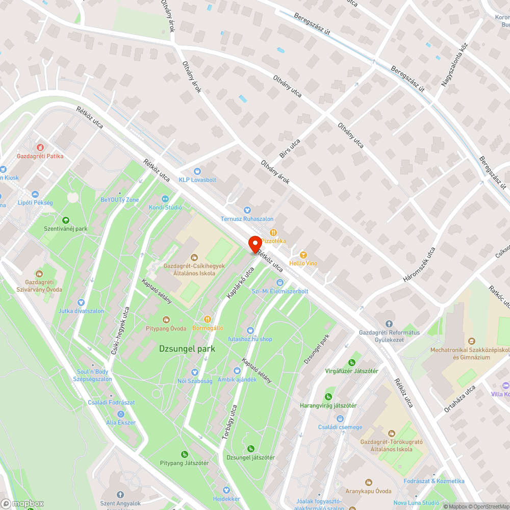 Szabálytalan parkolás bejelentés helye