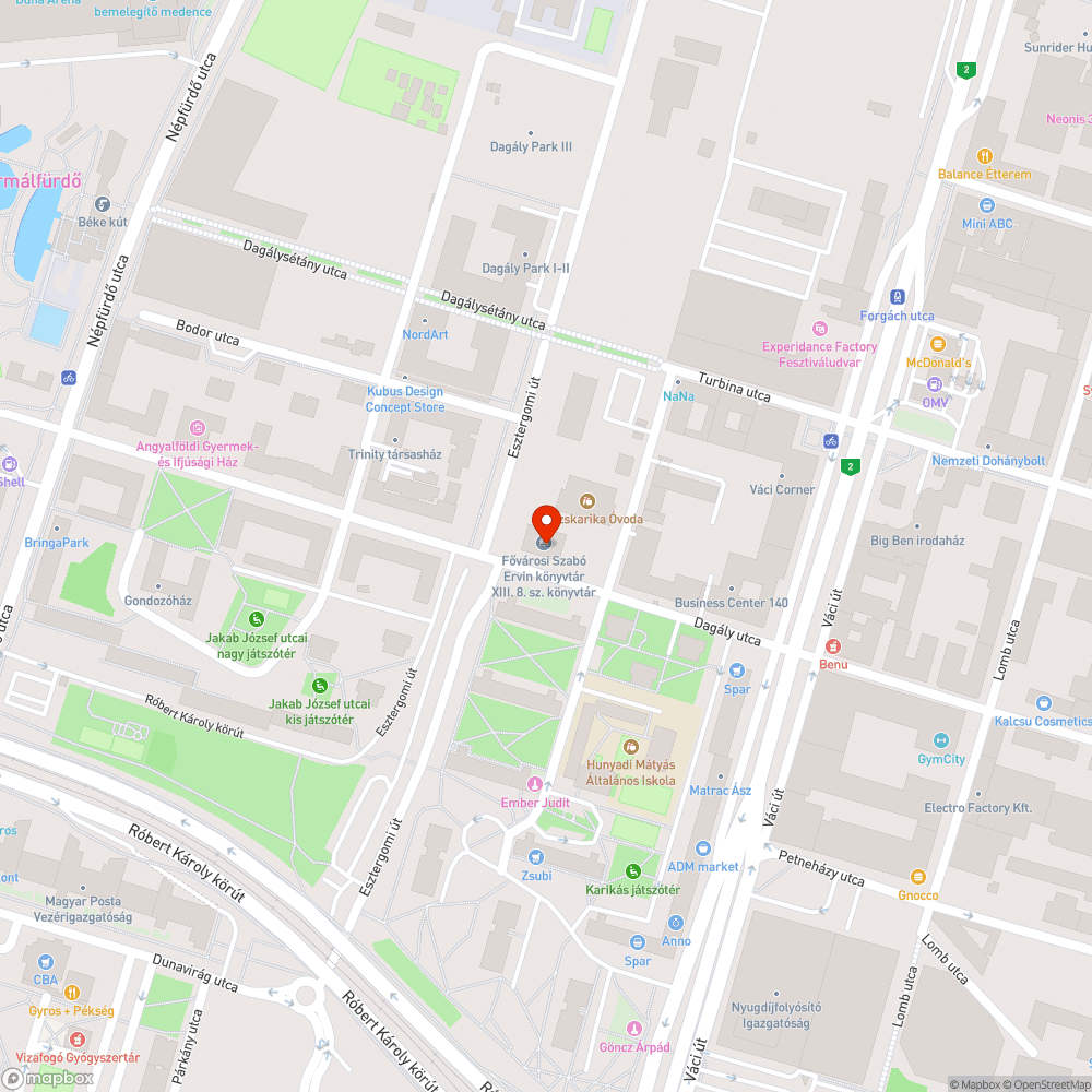 Indokolatlan láda bejelentés helye