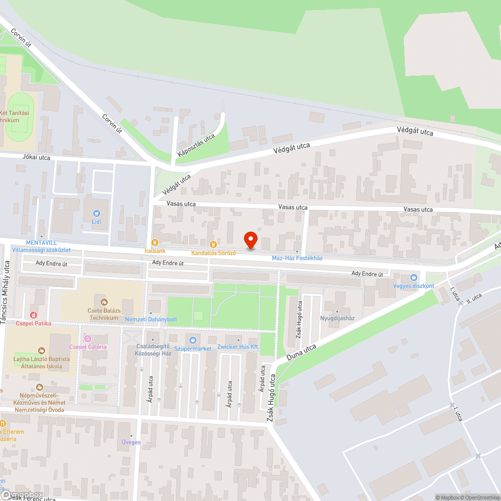 Parkolóhelyek felfestése bejelentés helye