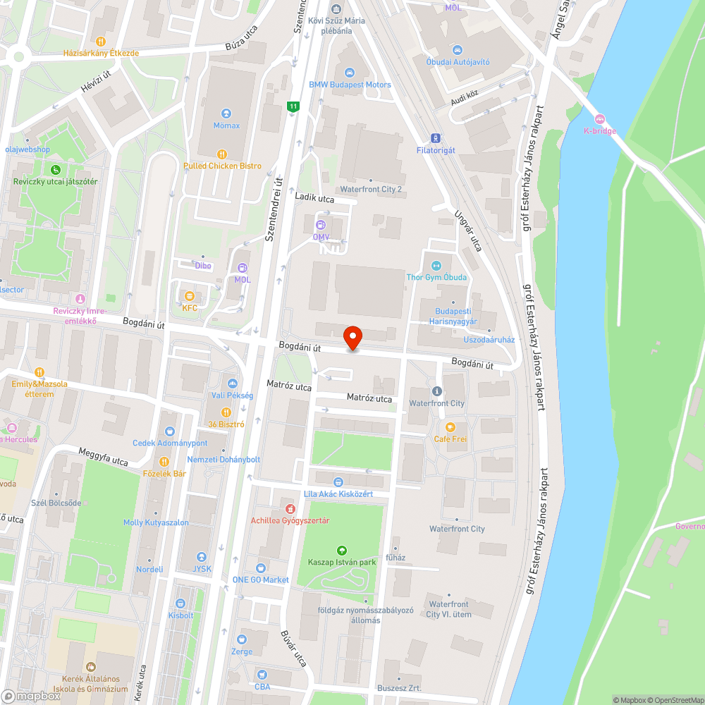 Kint maradt tábla a III. Bogdáni úton bejelentés helye