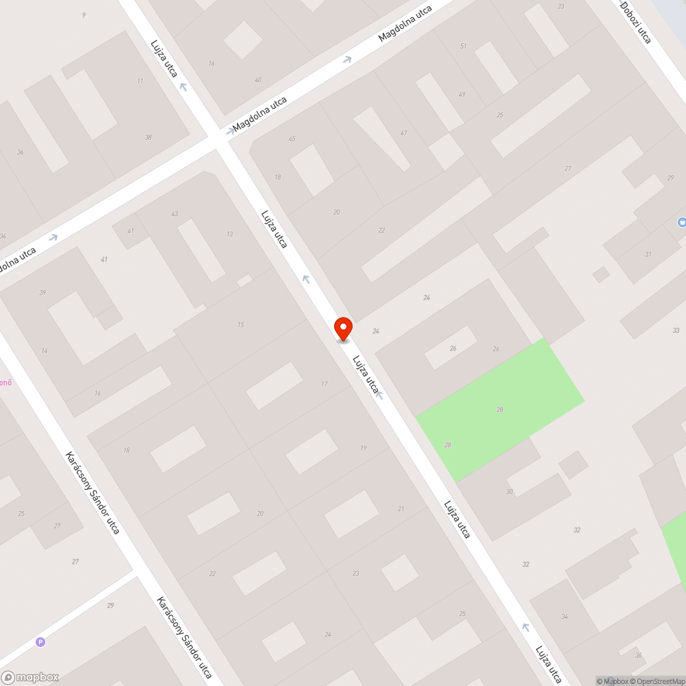 Kiégett lámpa bejelentés helye