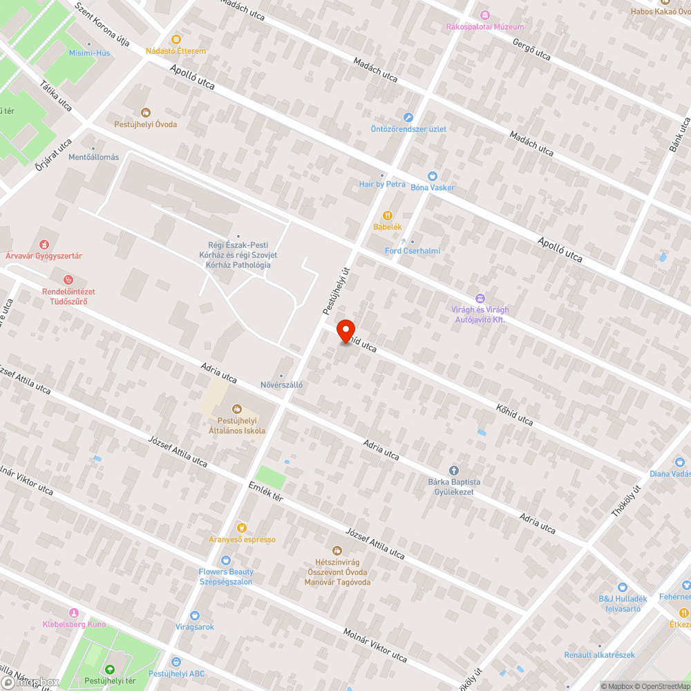 Rozsdás vasszekrény bejelentés helye