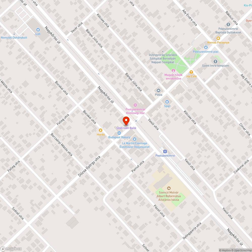 Megsüllyedt bejelentés helye