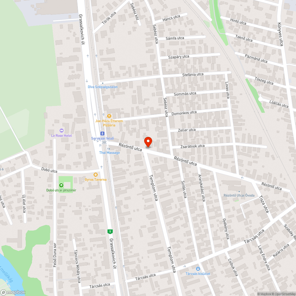 Zöld hulladék bejelentés helye