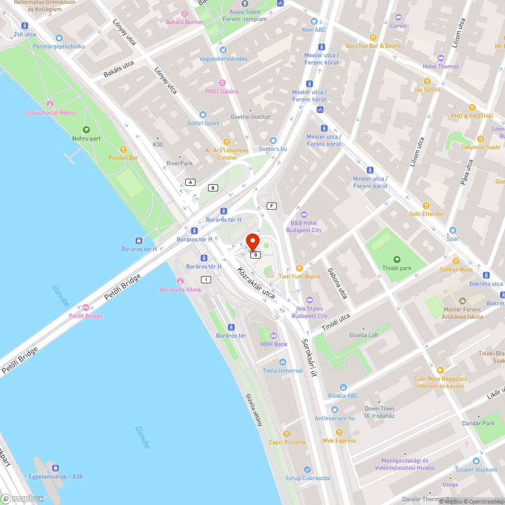 Kijelzőhiba bejelentés helye