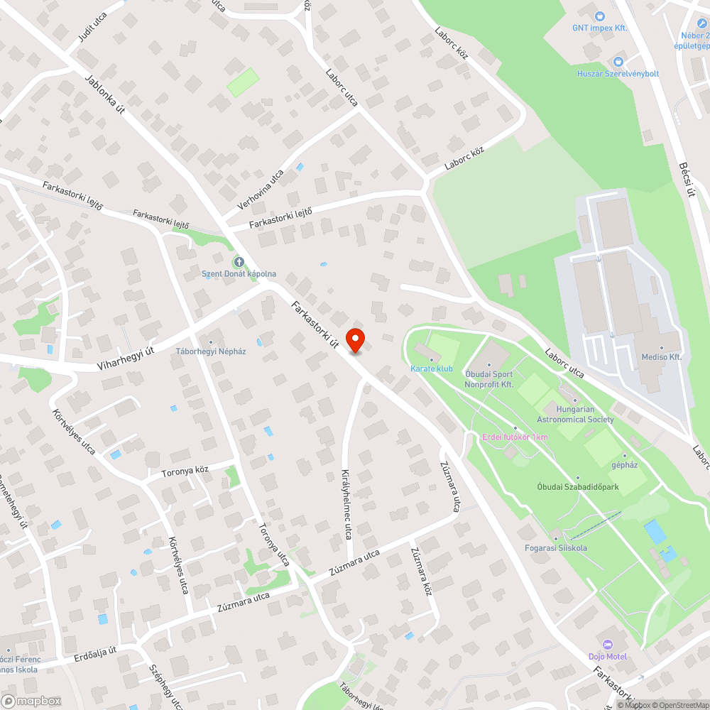 életveszélyes gyalogosátkelő bejelentés helye