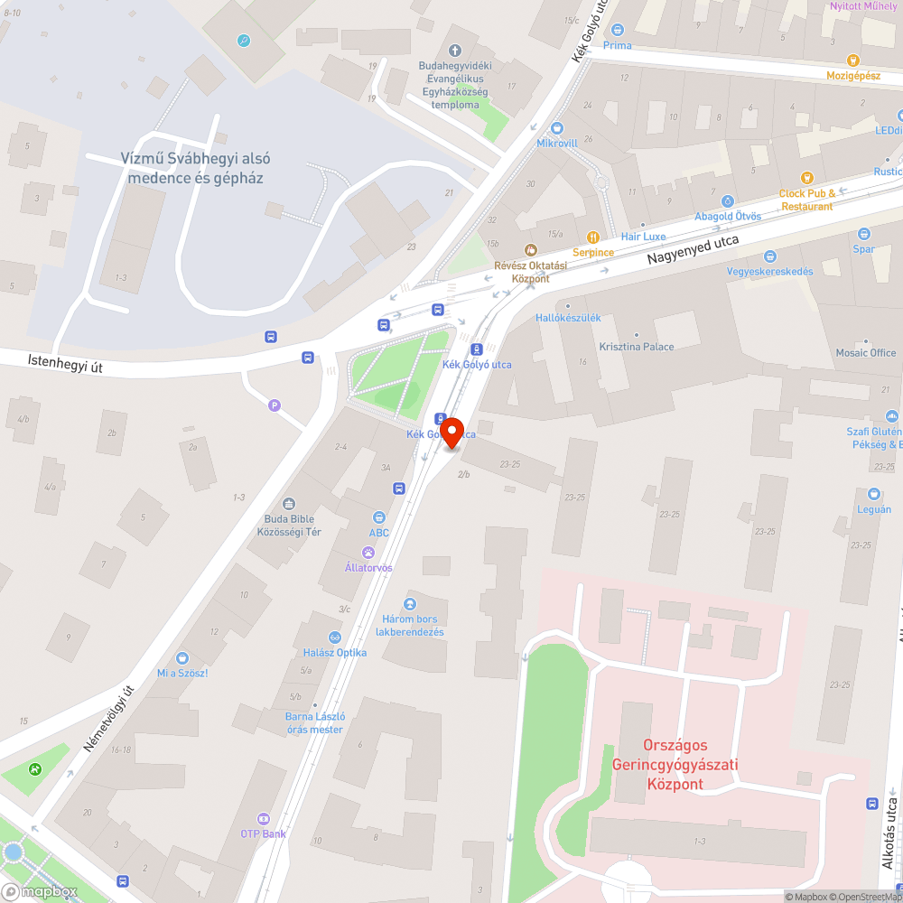 Sérült keret bejelentés helye