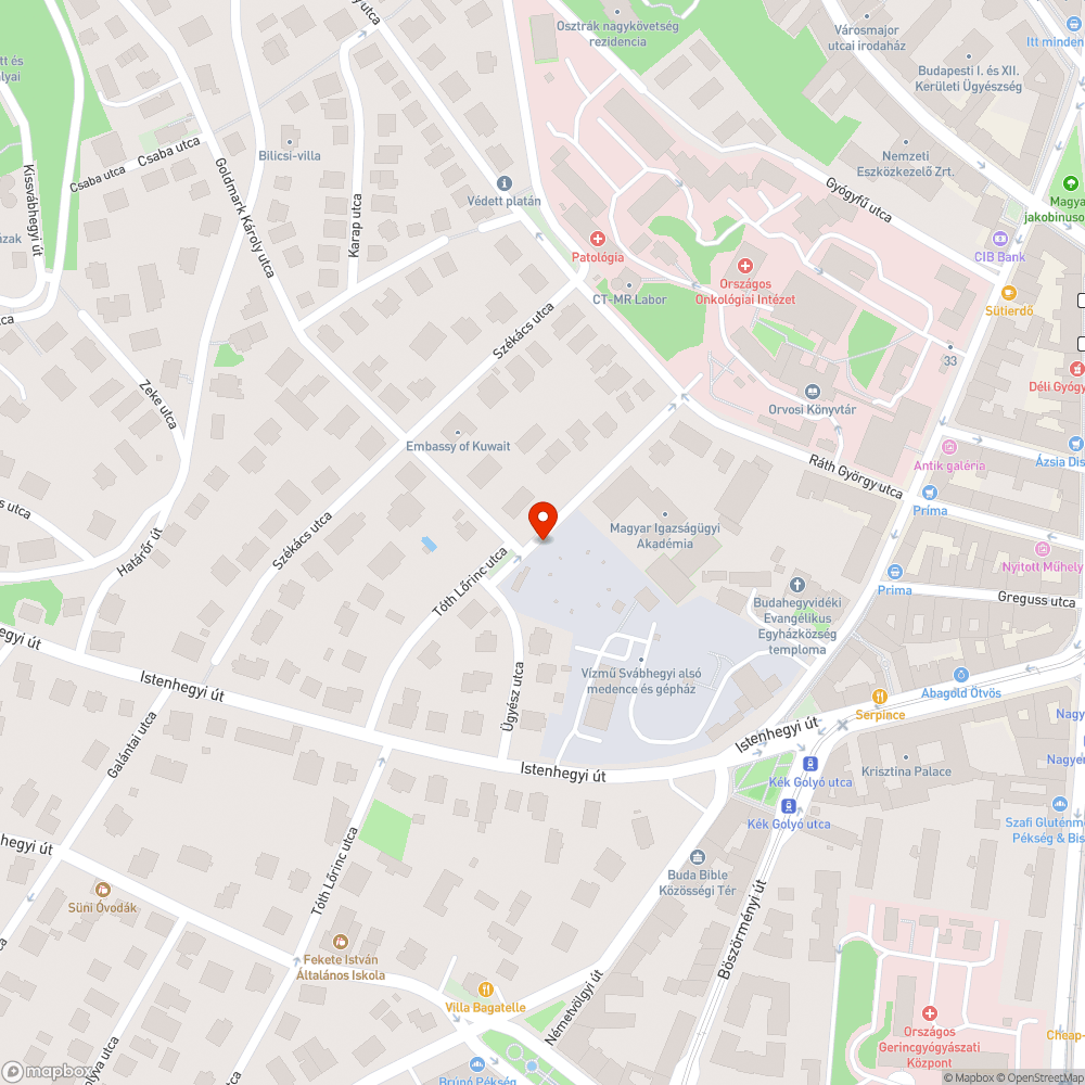 Mély süllyedés bejelentés helye