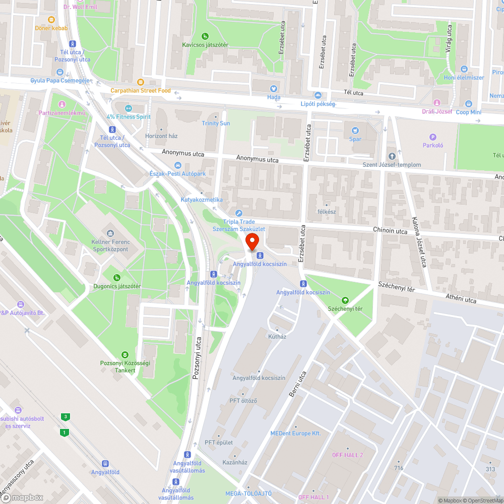 Kopott tábla bejelentés helye