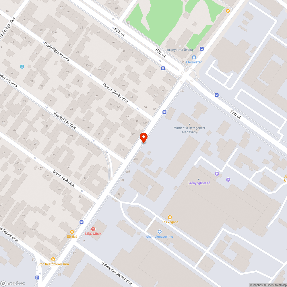 Megsüllyedt vízmű bejelentés helye