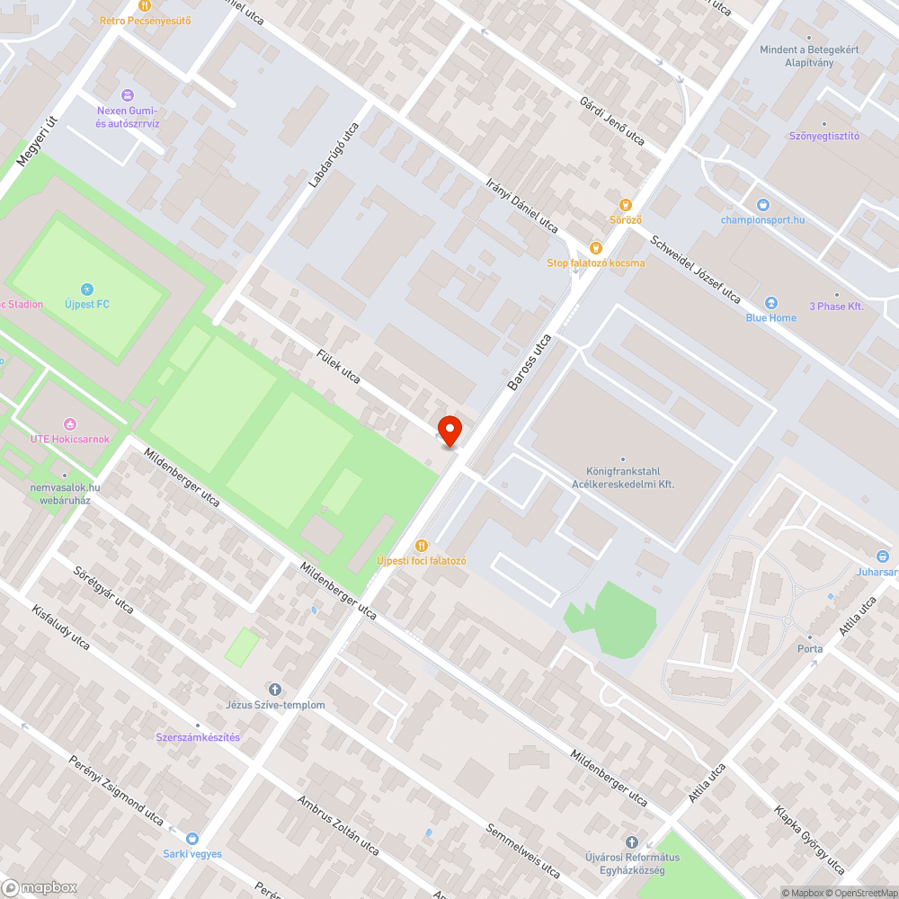 Sérült Telekom fedlap bejelentés helye