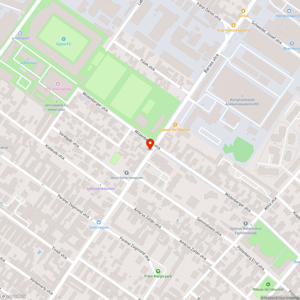 Billegő fedlapok bejelentés helye