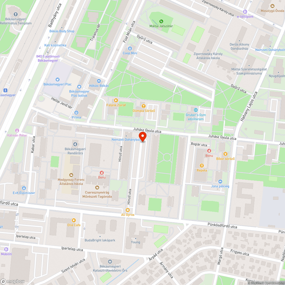 Rendszám nélküli autó bejelentés helye