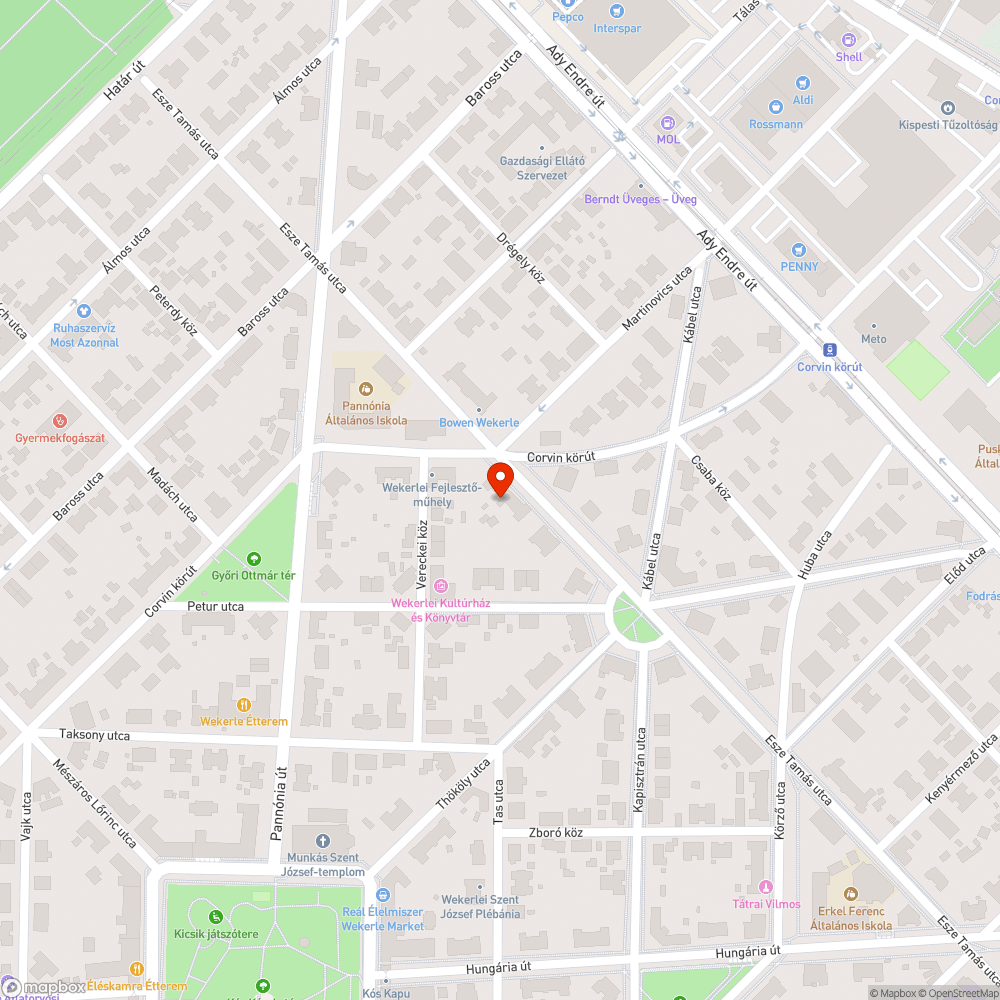 Elmaradt járdaaszfalt bejelentés helye