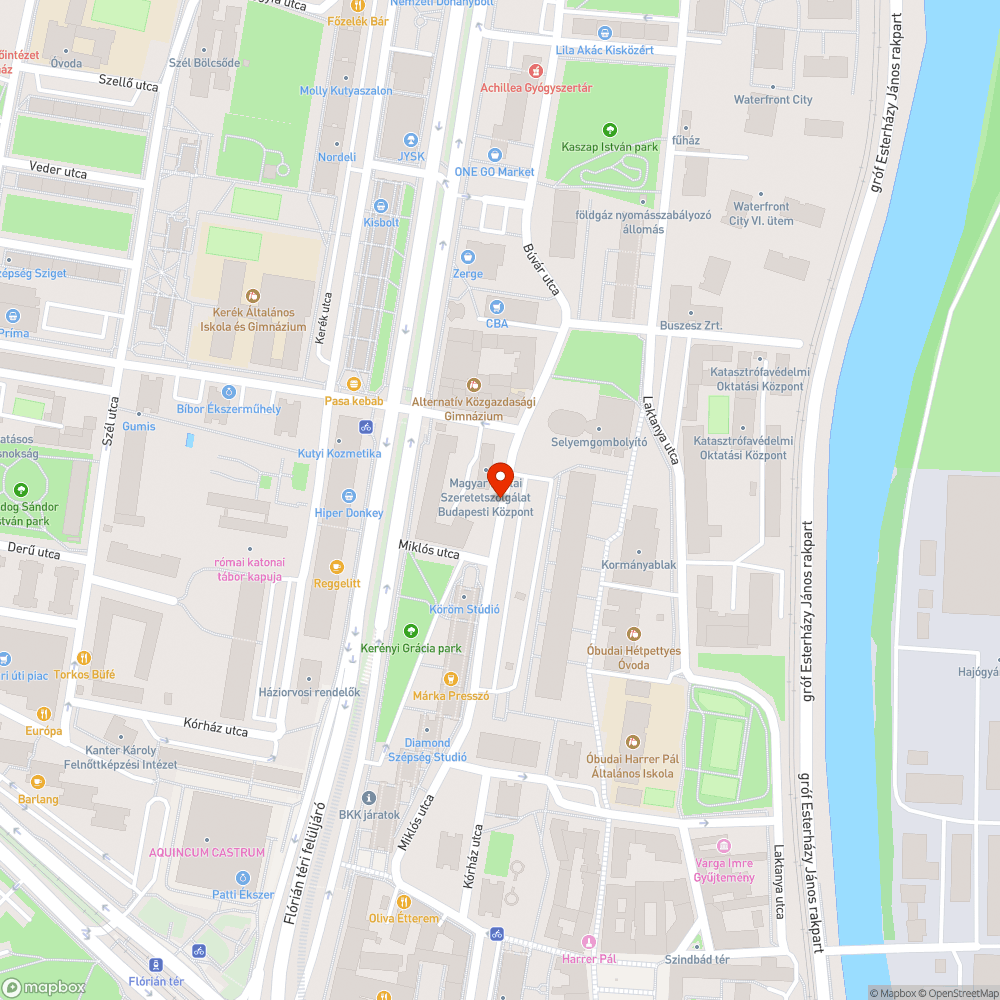 Kátyúk bejelentés helye