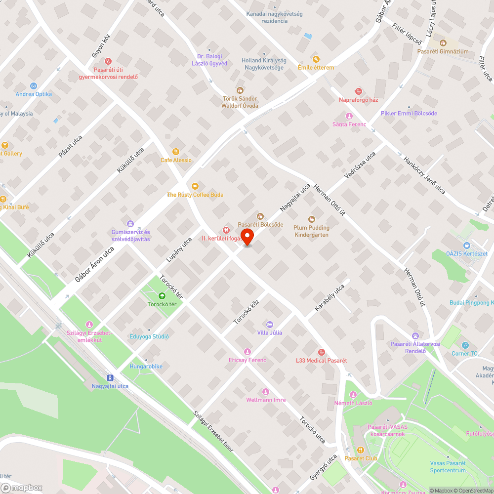 Botlásveszély és hiányzó fa bejelentés helye