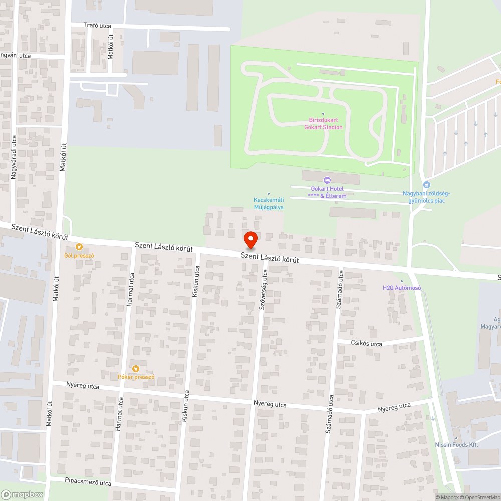 Megsüllyedt aknafedelek a Szent László körúton bejelentés helye