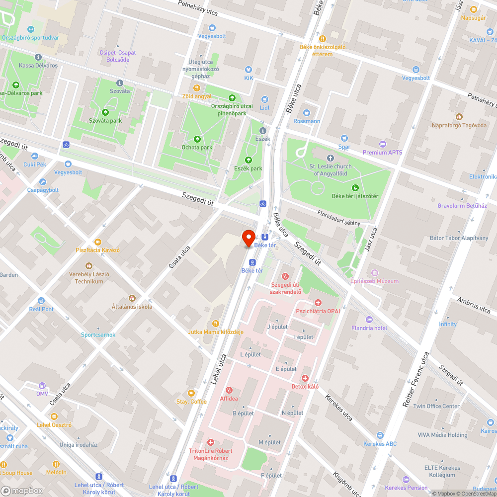 Óriási kátyúk a buszmegállóban bejelentés helye