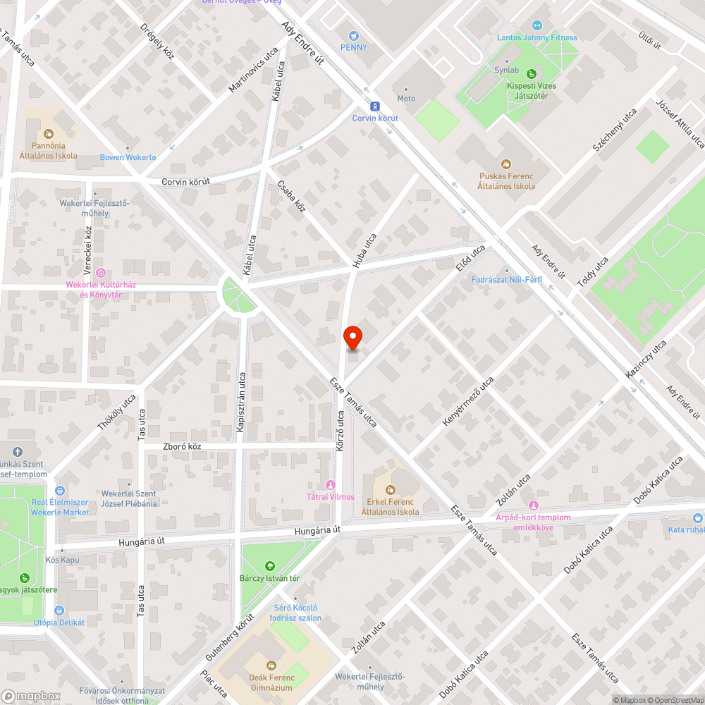 Közepén lyukas fedlap bejelentés helye