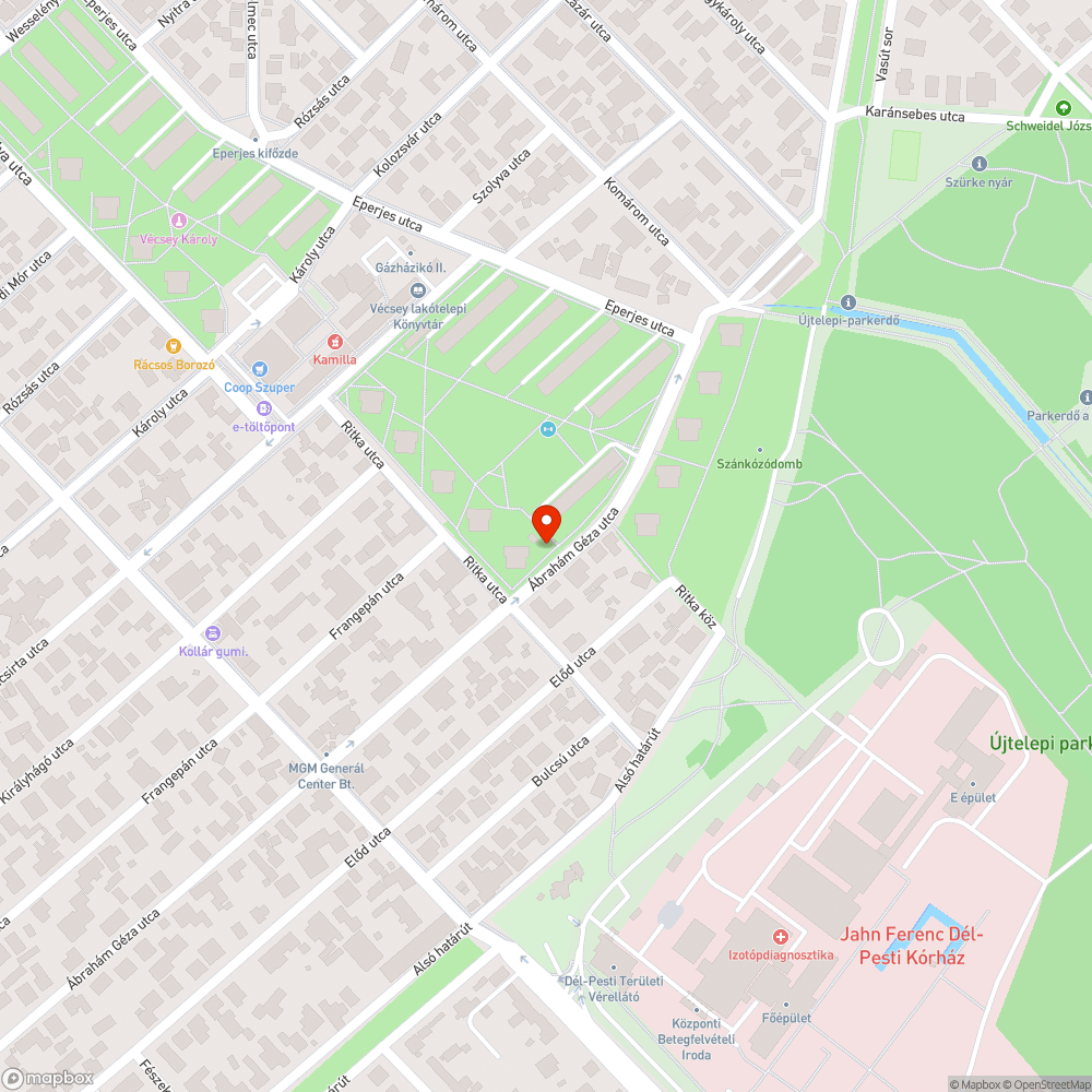 Járdán parkoló autók bejelentés helye