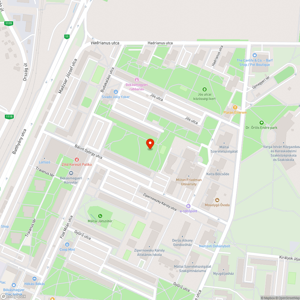 Kiégett lámpa bejelentés helye