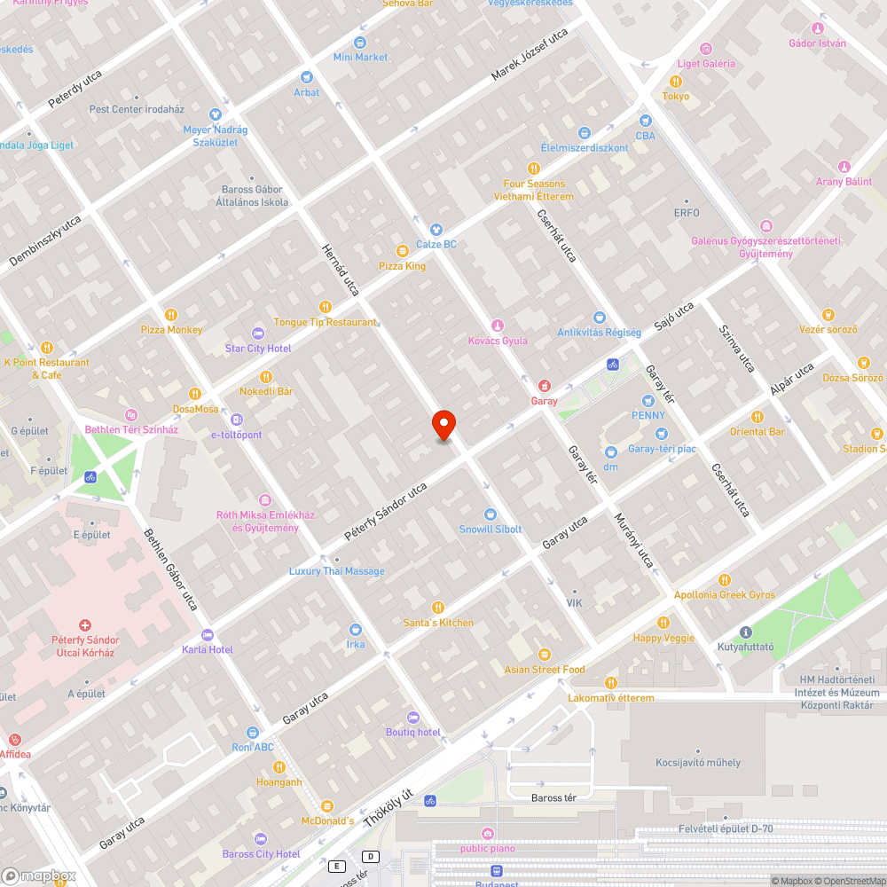 Baleset veszély bejelentés helye